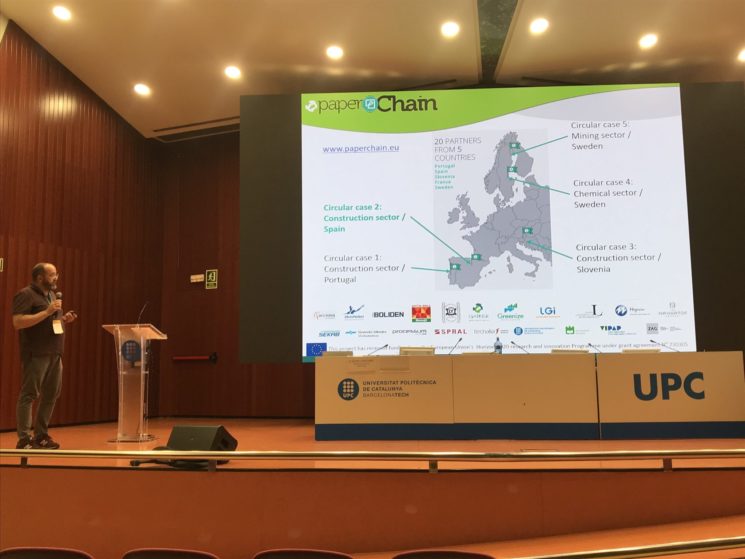 PaperChain attended the 19th European Roundtable for Sustainable Consumption and Production (ERSCP 2019)