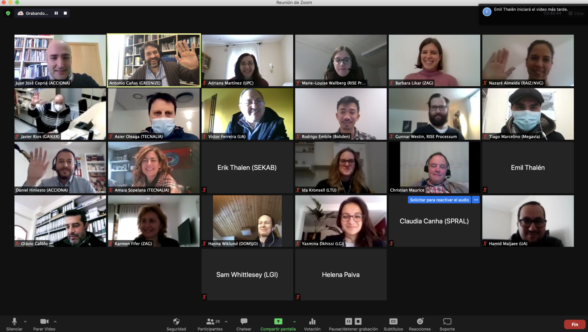 7th GENERAL ASSEMBLY OF THE PAPERCHAIN PROJECT – VIRTUAL MEETING