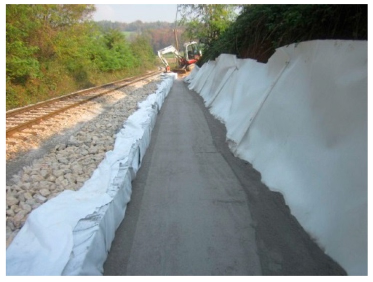 Article: Using Recycled Material from the Paper Industry as a Backfill Material for Retaining Walls near Railway Lines